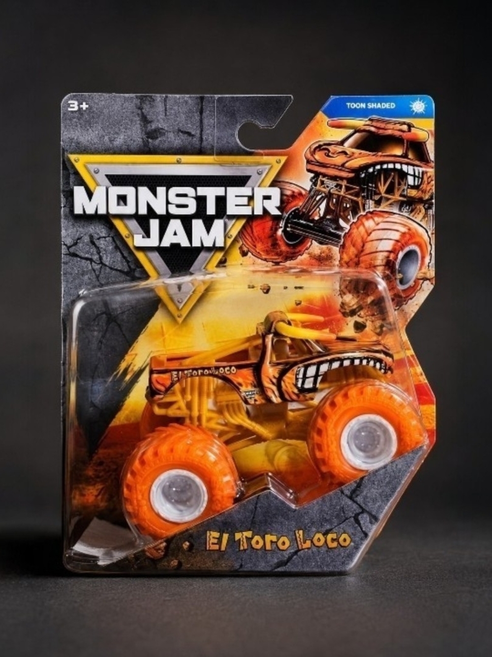 Spin Master Monster Jam El Toro Loco Toon Shaded Series 45 1:64 scale
